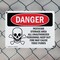 Signmission Pesticide Storage Area Danger Sign, Plastic, 10in W x 7in L, 2PK OS-2PACK-DS-P-710-L-1523 - alternate 8